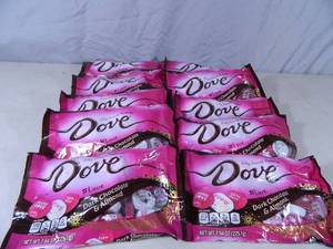 lot 125 image: 10 New Bags of Dove Silky Smooth Promises