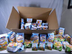 lot 143 image: Huge Assortment of New Goldfish Crackers