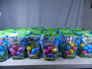 lot 153 image: 24 New Bags of Candy Filled Eggs