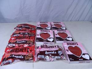 lot 177 image: Hersheys Strawberry Filled Hearts and More