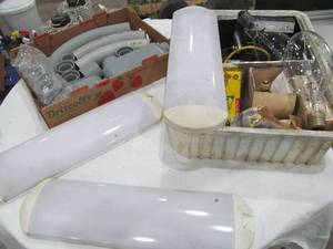 lot 62 image: PVC Pipes, LightsBulbs