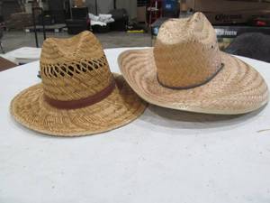 lot 63 image: Straw Hats