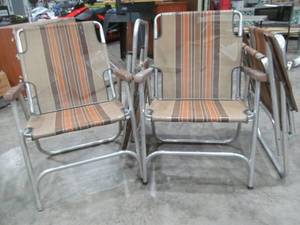 lot 150 image: Foldable Chairs