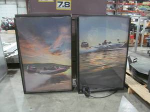 lot 236 image: Lighted Advertising Signs