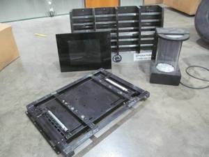 lot 237 image: Rack, money blower, wall mount, monitor