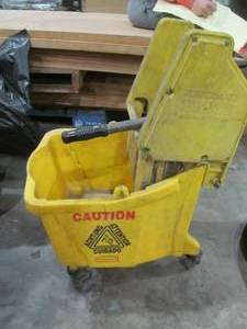 lot 312 image: Mop bucket
