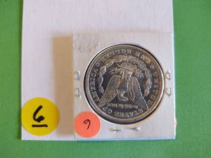 lot 6 image: 1880-S Morgan Dollar MS 65