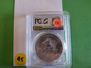 lot 45 image: 2019-W First Strike American Silver Eagle PCGS MS 69