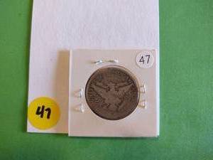 lot 47 image: 1900 Barber Half Dollar