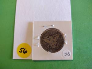 lot 56 image: 1906-O Barber Half Dollar