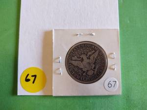 lot 67 image: 1911 Barber Half Dollar