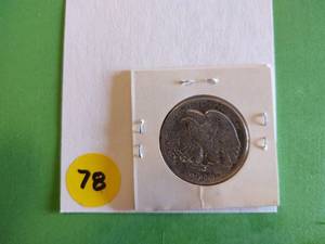 lot 78 image: 1918-S Walking Liberty Half Dollar