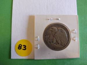 lot 83 image: 1933-S Walking Liberty Half Dollar