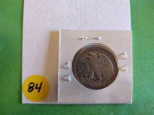lot 84 image: 1935 Walking Liberty Half Dollar