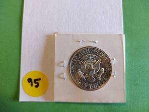 lot 95 image: 1964 BU 90% Silver Kennedy Half Dollar