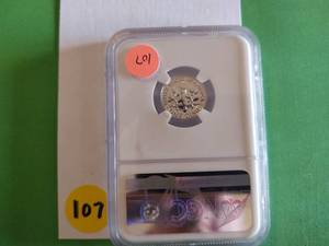 lot 107 image: 1958 Silver Roosevelt Dime NGC Proof 68