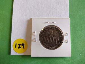 lot 129 image: 1946 Iowa Commemorative Half Dollar - MS Nicely Toned