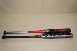 lot 58 image: 2 DeMarini Youth Aluminum Bats