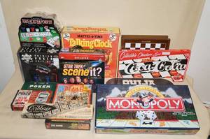 lot 38 image: Vintage Board Games
