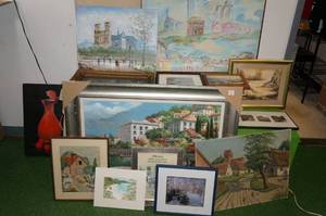 lot 110 image: Large Art Lot
