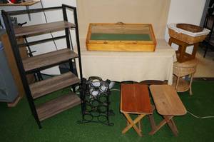 lot 103 image: Tables, Shelf, Tray