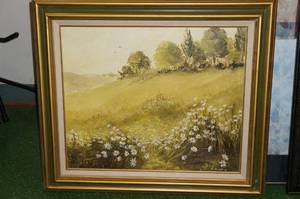 lot 109 image: Large Art Pieces