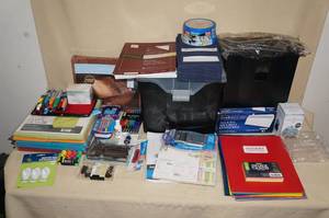 lot 122 image: Office Supplies and household