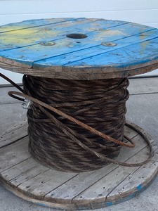 lot 24 image: (2) Spools Of 12 Steel Cable