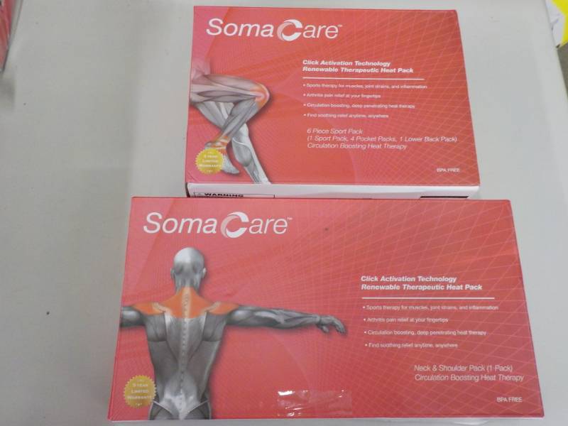  Soma Care Heat Pack, 6 Piece Sport Pack, Heat Therapy