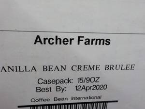 lot 19 image: Case of 15 - 9 oz  pkgs Archer Farm...
