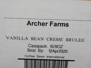 lot 21 image: Case of 15 - 9 oz  pkgs Archer Farm...