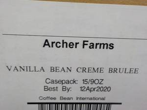 lot 22 image: Case of 15 - 9 oz  pkgs Archer Farm...