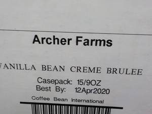 lot 24 image: Case of 15 - 9 oz  pkgs Archer Farm...