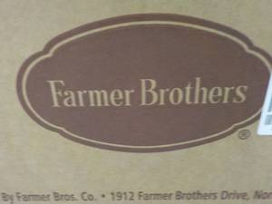 lot 42 image: 5 lb. Bag Farmer Brothers Worlds Fi...