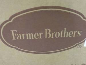 lot 55 image: 5 lb. Bag Farmer Brothers Worlds Fi...