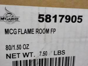 lot 56 image: Case of McGarvey MCC Flame Room FP ...