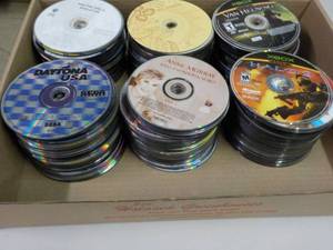 lot 95 image: 300 or so CDs, Games, DVDs and Audi...