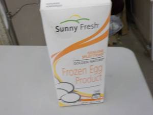 lot 99 image: 5 lb. Frozen Sunny Fresh Egg Produc...