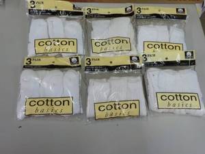 lot 144 image: 6 packs of Infant Sock size 6-18 mo...