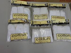 lot 146 image: 6 packs of Infant Sock size 6-18 mo...