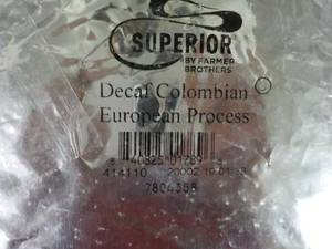 lot 156 image: 5 lb. bag Superior Deca Colombian C...
