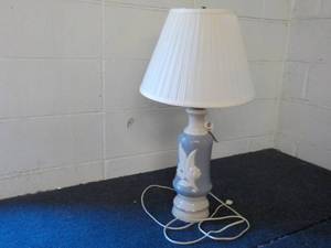 lot 164 image: Aladdin Blue Lamp 26 tall...