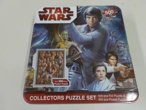 lot 192 image: Star Wars 500 piece Collectors Puzz...