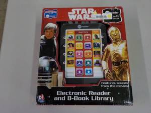lot 198 image: Star Wars Electronic Reader and  8 ...
