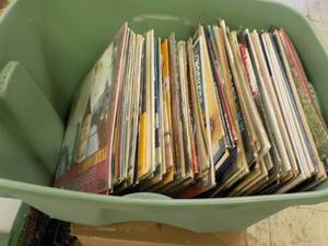lot 206 image: Tub of Records...