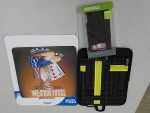 lot 220 image: Texas Hold Em Mouse Pad and more...