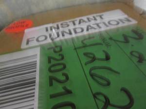 lot 1 image: Quick Assembly Wood Foundation with...