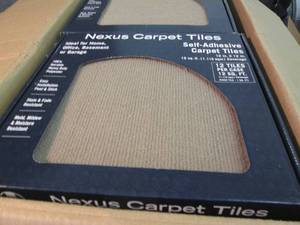 lot 4 image: 12 Cases Achim Nexus Tan 12 in. x 1...