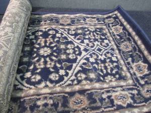 lot 10 image: Madison Navy 2 ft. x 3 ft. Scatter ...