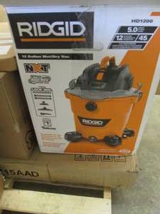 lot 13 image: Ridgid 12 Gal. 5.0-Peak HP NXT Wet...